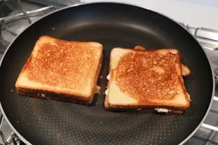 Grilled cheese : Étape 6