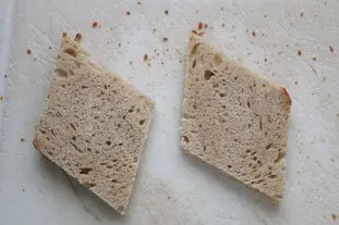 Tartines aux blancs de poireaux et oeuf mollet : Étape 2
