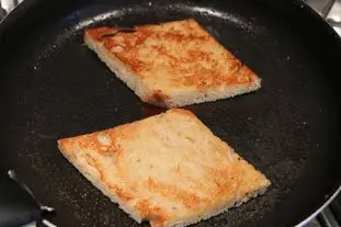 Tartines aux blancs de poireaux et oeuf mollet : Étape 6