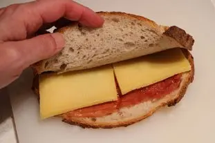 Pain perdu façon "cordon bleu" : Étape 5