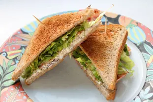 Club-sandwich "Terre et mer"