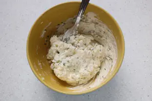 Club-sandwich "Terre et mer" : Étape 1