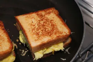 Croque-monsieur Génois : Étape 6