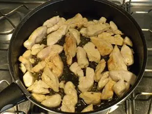 Gâteau de poulet : Étape 9