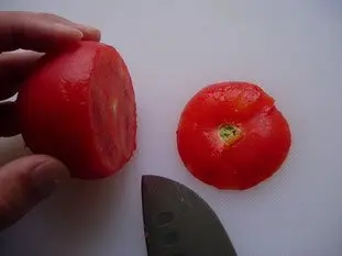 Tomates coccinelle : Étape 1