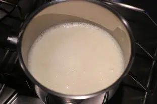 Crème maïzena au chocolat : Étape 2