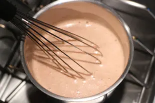 Crème maïzena au chocolat : Étape 3