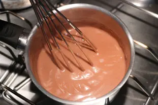 Crème maïzena au chocolat : Étape 4
