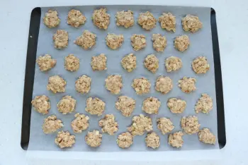 Petits biscuits pomme-avoine pour Sasha : Étape 4