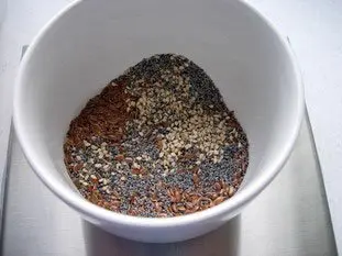 Grissini aux céréales : Étape 1