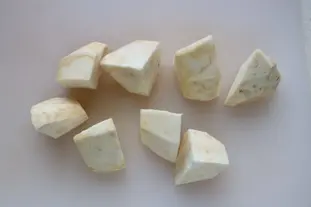 Céleris rémoulade : Étape 1