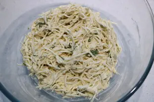 Céleris rémoulade : Étape 4