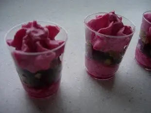 Mousse de betteraves crues aux noix : Étape 12