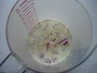 Mousse de betteraves crues aux noix : Étape 3