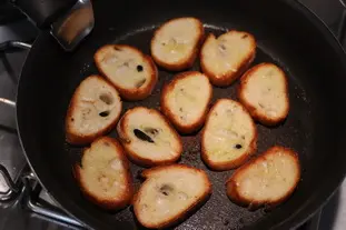 Canapés façon bistrot : Étape 3