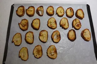 Canapés façon bistrot : Étape 4