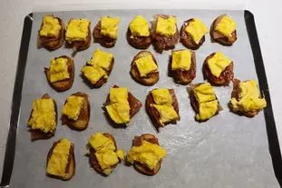 Canapés façon bistrot : Étape 9