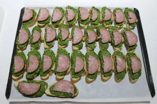 Bouchées fumées : Étape 2