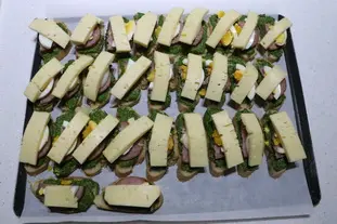 Bouchées fumées : Étape 4