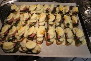 Bouchées fumées : Étape 5