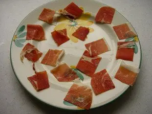 Oeufs de caille en canapés : Étape 5