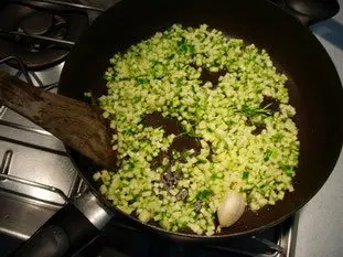 Petites omelettes aux légumes : Étape 4