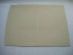 Sacristains au saumon fumé : Étape 1