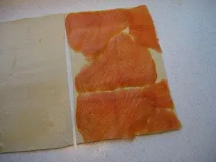 Sacristains au saumon fumé : Étape 3