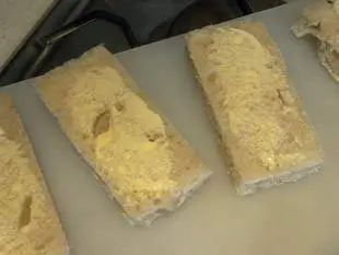 Oeufs de caille en boutonnière : Étape 2