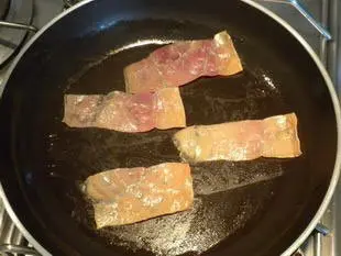 Oeufs de caille en boutonnière : Étape 6