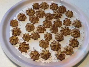 Pommes dauphines au jambon Serano : Étape 10