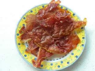 Pommes dauphines au jambon Serano : Étape 3