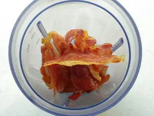 Pommes dauphines au jambon Serano : Étape 4