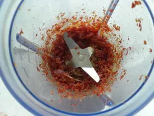 Pommes dauphines au jambon Serano : Étape 5