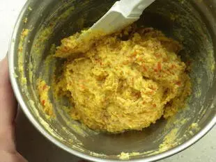 Pommes dauphines au jambon Serano : Étape 7