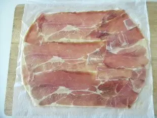 Feuilletés au jambon "En escargot" : Étape 2