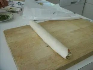 Feuilletés au jambon "En escargot" : Étape 5