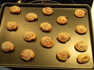 Feuilletés au jambon "En escargot" : Étape 9