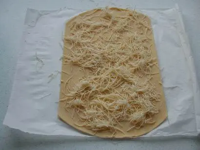 Petits roulés aux lardons et fromage : Étape 4