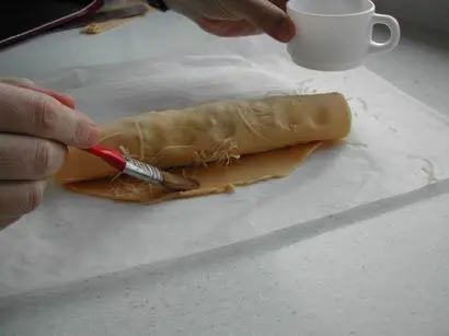 Petits roulés aux lardons et fromage : Étape 7