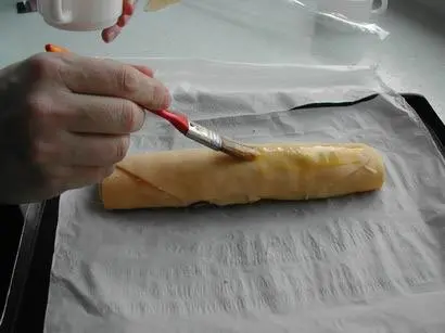 Petits roulés aux lardons et fromage : Étape 8