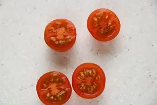 Pain à la tomate : Étape 1