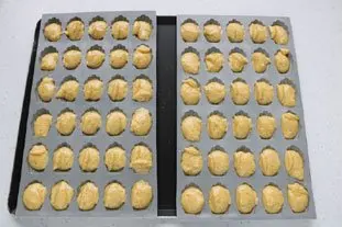 Petites madeleines salées aux 2 fromages : Étape 4
