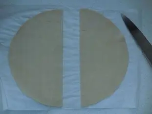 Flutes feuilletées aux olives : Étape 1