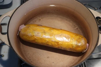 Foie gras en ballotine : Étape 20