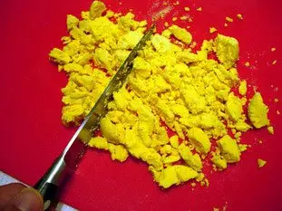 Oeufs mimosa : Étape 5