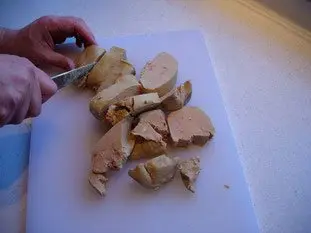 Terrine de foie gras : Étape 2