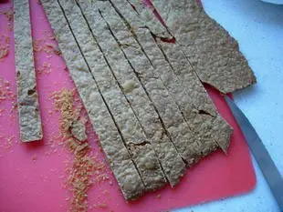 Allumettes au foie gras : Étape 4