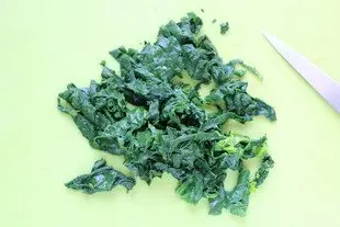 Oeufs cocotte aux épinards : Étape 1