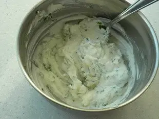 Verrine de betteraves et fromage frais : Étape 3